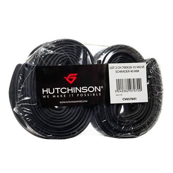 BLISTER 2 CAMARAS HUTCHINSON 700X28-35 SCHRADER