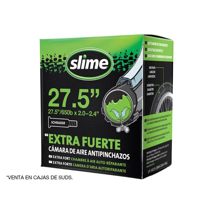 SLIME CAMARA ANTIPINCHAZOS 27.5" VALVULA SCHRADER