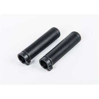 PUÑOS 130MM BROMPTON CON BLOQUEO (NEGRO)