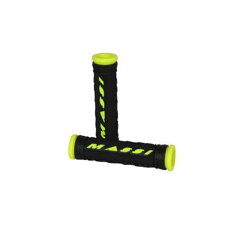 PUÑOS COMP DOBLE DENSIDAD NEGRO/AMARILLO