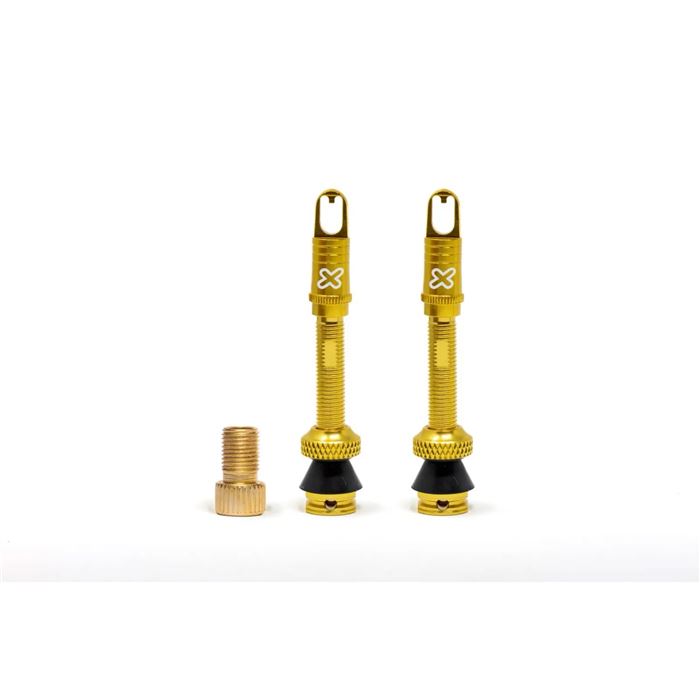 X-SAUCE VALVULAS PRESTA ALUMINIO 40MM DORADO TUBELESS