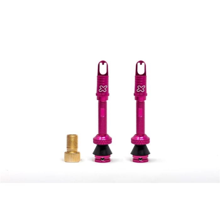 X-SAUCE VALVULAS PRESTA ALUMINIO 40MM ROSA TUBELESS