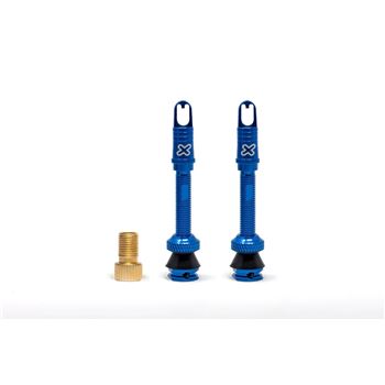 X-SAUCE VALVULAS PRESTA ALUMINIO 40MM AZUL TUBELESS