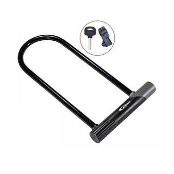 CANDADO HORQUILLA 12X180X320 MM NEGRO/GRIS