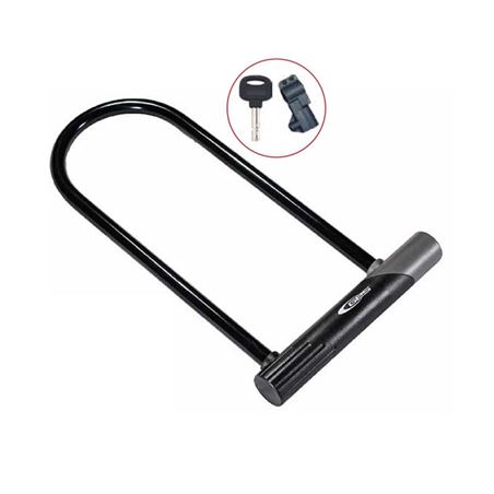 CANDADO HORQUILLA 12X180X320 MM NEGRO/GRIS