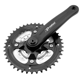 TRIPLE PLATO Y BIELAS DE BICICLETA 3X7 / 3X8 BIELAS 170MM