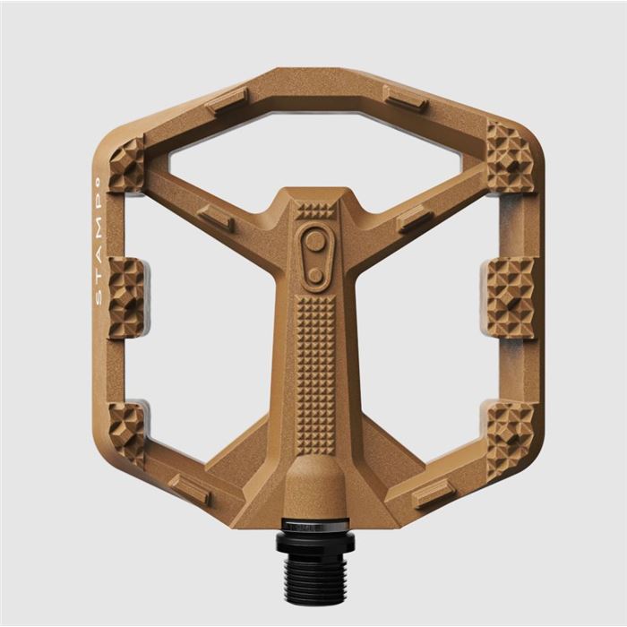PEDALES CRANKBROTHERS STAMP 0 PEQUEÑO MARRON