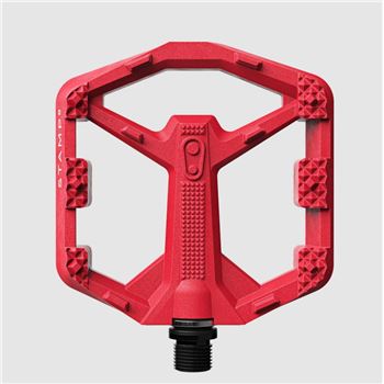 PEDALES CRANKBROTHERS STAMP 0 PEQUEÑO ROJO
