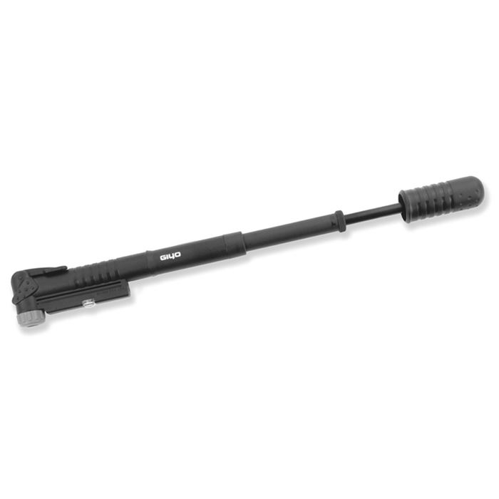 MINI INFLADOR GIYO TELESCOPICO CON MANOMETRO