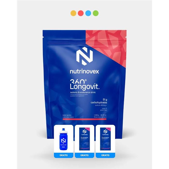 NUTRINOVEX LONGOVIT 360 DRINK SANDIA 1000G