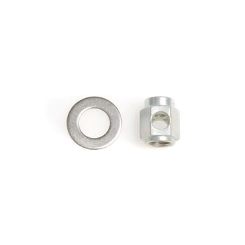 CADENA TENSOR NUT + WASHER - 3-SPD (STURMEY - ALLOY SHELL)