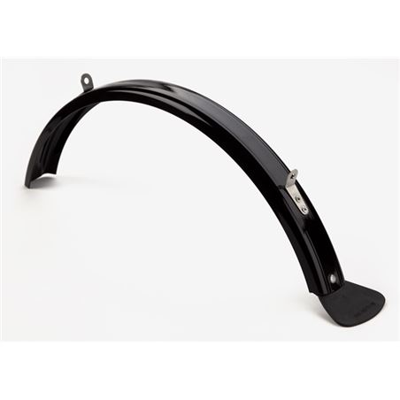 GUARDABARROS BROMPTON + SOLAPA - TRASERO - R VERSION NEGRO