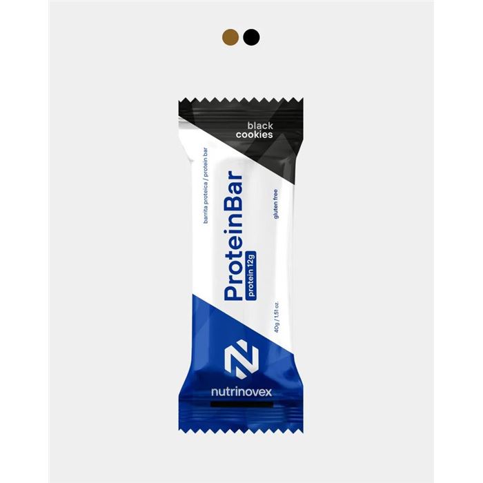 NUTRINOVEX PROTEIN BAR BLACK COOKIES