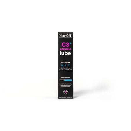 ACEITERA LUBRICANTE MUC-OFF C3 PREMIUM CERAMICO HUMEDO 120ML