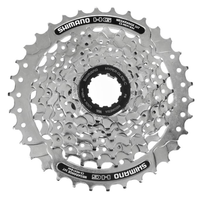 SHIMANO CASSETTE CS-HG41 11-34T 8 VELOCIDADES