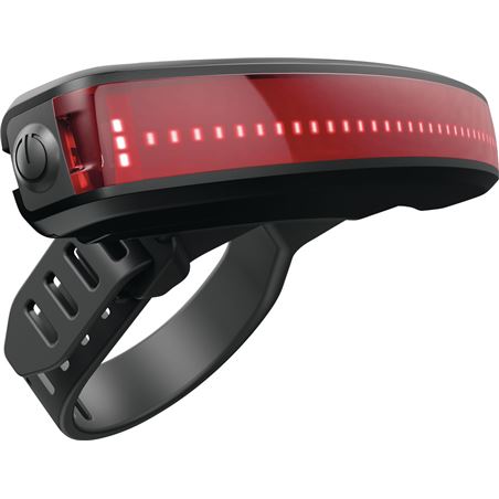 JUEGO DE LUZ TRASERA Y SOPORTE CASCO ABUS