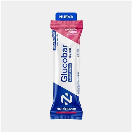 BARRITA NUTRINOVEX GLUCOBAR GROSELLA NEGRA