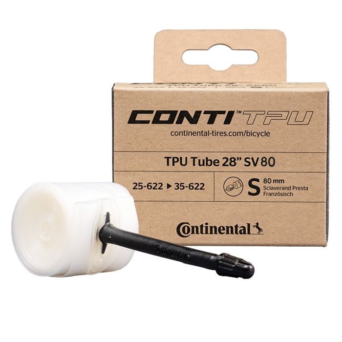 CAMARA CONTINENTAL TPU 28" VALVULA PRESTA 80 MM (25-35/622)