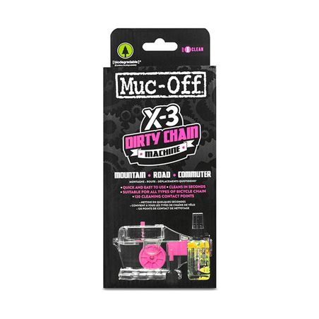 APARATO MUC-OFF X3 LIMPIADOR CADENA+LIQUIDO (X-3 DIRTY CHAIN