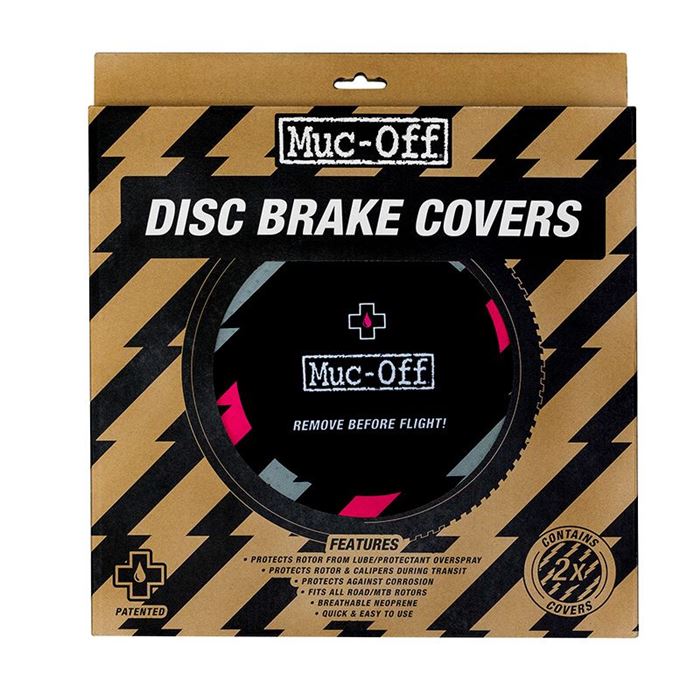 JUEGO DE FUNDAS MUC-OFF BOLT PARA DISCO DE FRENO (2 UNIDADES