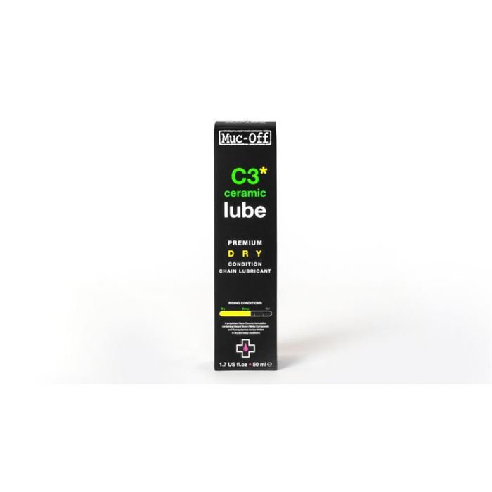 ACEITERA LUBRICANTE MUC-OFF C3 CERAMICO CLIMA SECO 50 ML