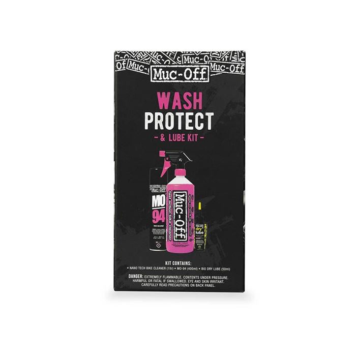 KIT MUC-OFF LAVADO PROTECCION/LUBRICANTE CLIMA SECO (WASH PR