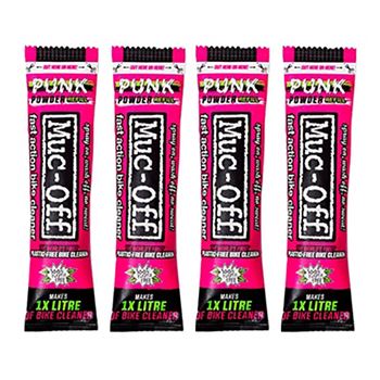 SET LIMPIADOR BICI MUC-OFF PUNK POWDER (4 UNIDADES)