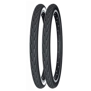 CUBIERTA MICHELIN DIABOLO CITY 600A BLANCA/NEGRA