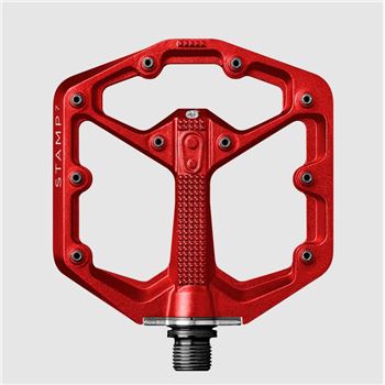 PEDALES CRANKBROTHERS STAMP 7 PEQUEÑO ROJO