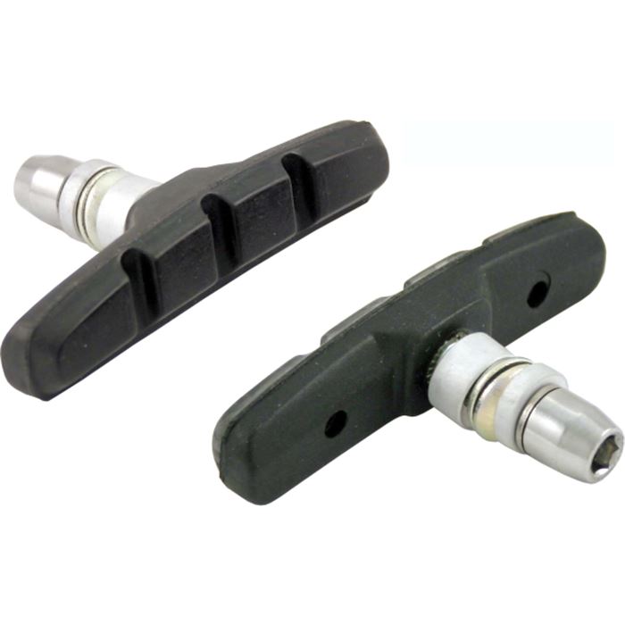 ZAPATAS DE FRENO V-BRAKE CON TUERCA 70MM NEGRO