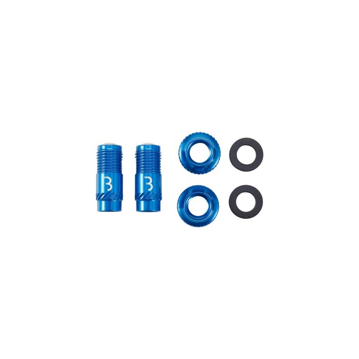 TAPONES DE VALVULA BBB "CORECAP" CON TUERCAS 2UDS. AZUL