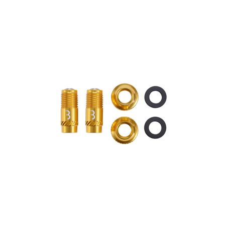 TAPONES DE VALVULA BBB "CORECAP" CON TUERCAS 2UDS. ORO