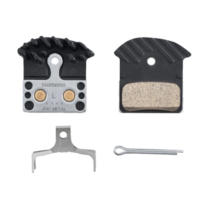 SHIMANO PASTILLA DE FRENO DE DISCO BP-J04C-MF METAL ALETA