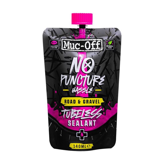 LIQUIDO SELLANTE MUC-OFF TUBELESS CARRETERA/GRAVEL 140 ML