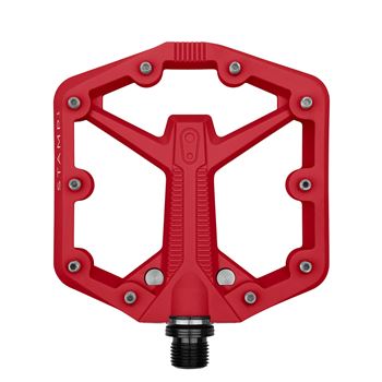 PEDALES CRANKBROTHERS STAMP 1 PEQUEÑO ROJO GEN 2
