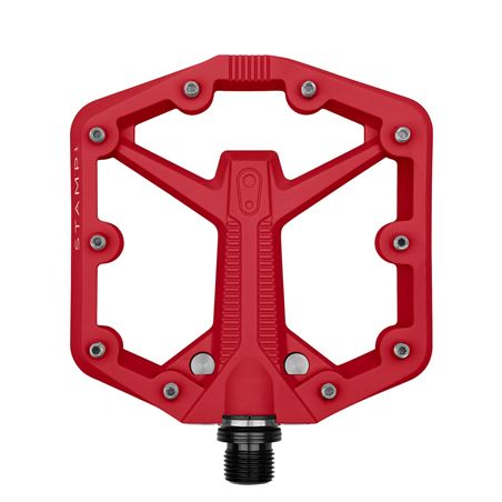 PEDALES CRANKBROTHERS STAMP 1 PEQUEÑO ROJO GEN 2