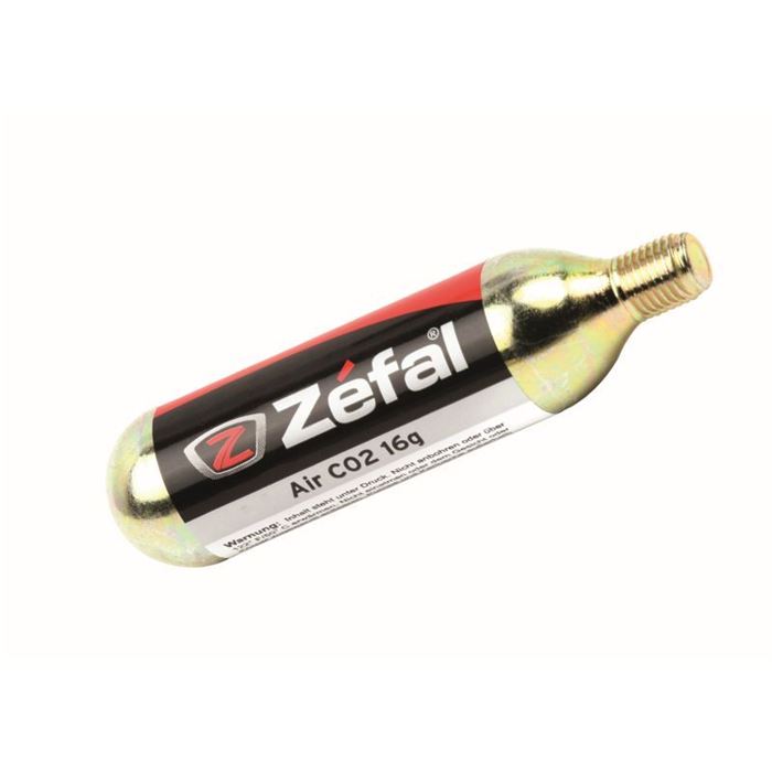 1 UNIDAD CARTUCHO DE AIRE ZEFAL CO2 16 G CON ROSCA