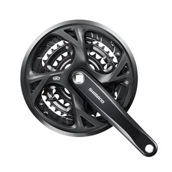 SHIMANO JUEGO DE BIELAS FC-M371 SQUARE 9V 175MM 48-36-26D