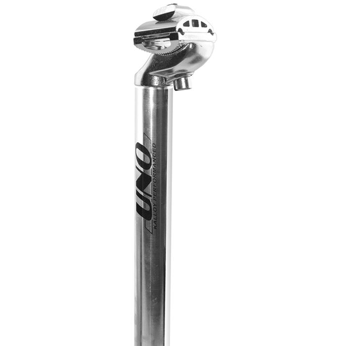 TIJA DE SILLIN UNO SP 341 - 350MM Ø27.2 PLATA
