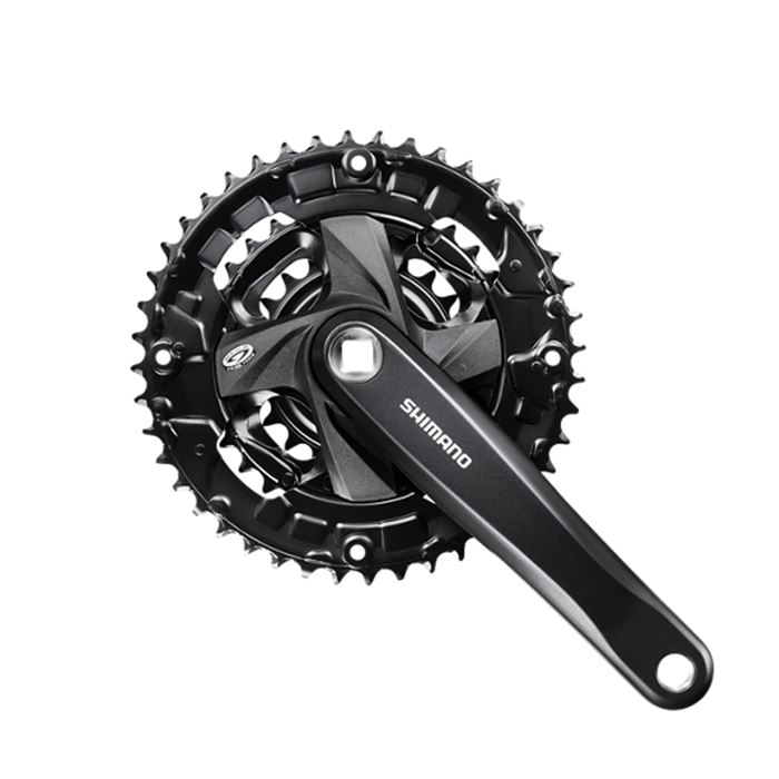SHIMANO JUEGO DE BIELAS FC-M371 SQUARE 9V 175MM 44-32-22D