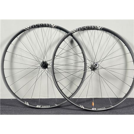 RUEDA DEL. DT SWISS SPLINE XR1650 ALUMINIO NEGRO