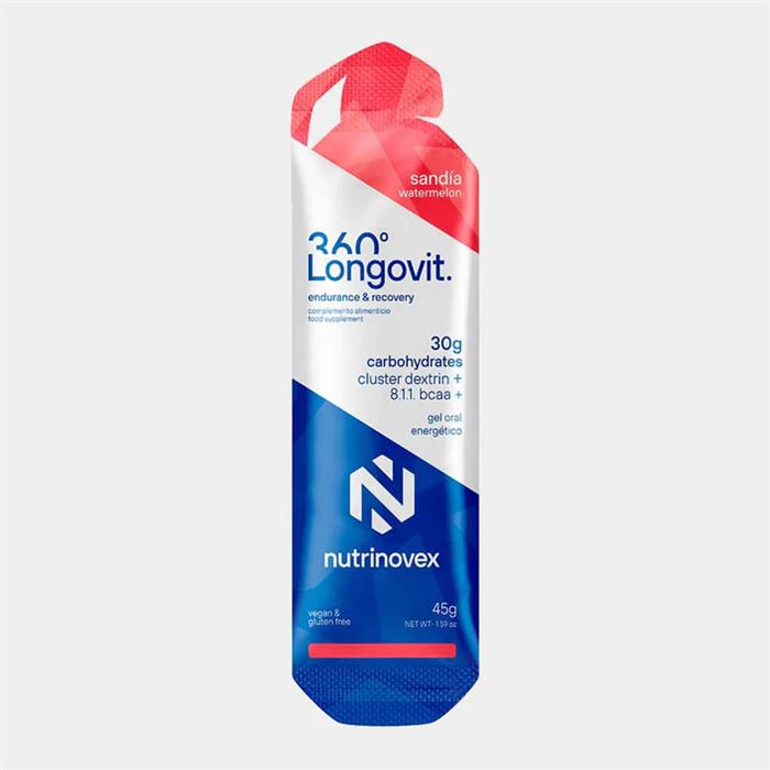 GEL NUTRINOVEX LONGOVIT 360 SANDIA 40G