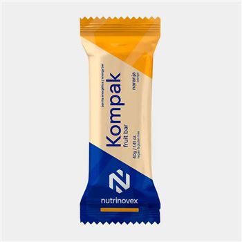 BARRITA NUTRINOVEX KOMPAK FRUITBAR NARANJA