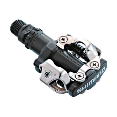 PEDALES SHIMANO PD-M520 SPD NEGRO CALAS SM-SH51