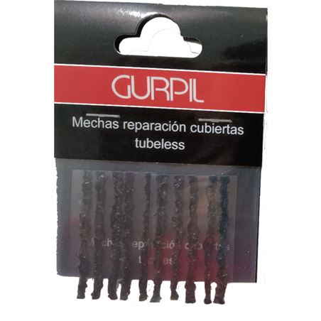 KIT 10 MECHAS PARA TUBELESS 2,5MM